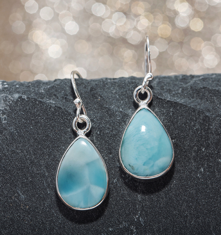 SC10419 Larimar Handmade Earrings 1000